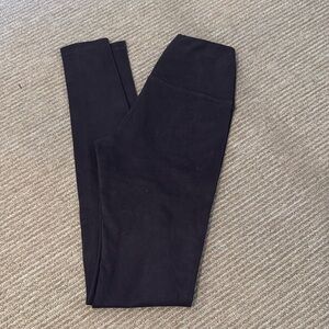 Aritzia suede leggings